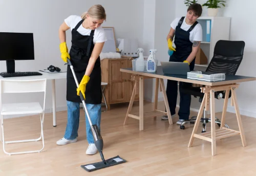 Nettoyage de bureau professionnel à Saint-Pierre-le-Moûtier